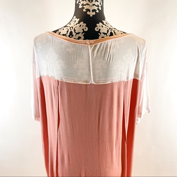 NWOT We The Free Blush Pale Pink T-Shirt Dress - Picture 4 of 10